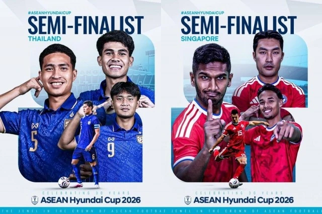 Thái Lan tố bị truyền thông Singapore quay lén chiến thuật trước bán kết ASEAN Cup 2026