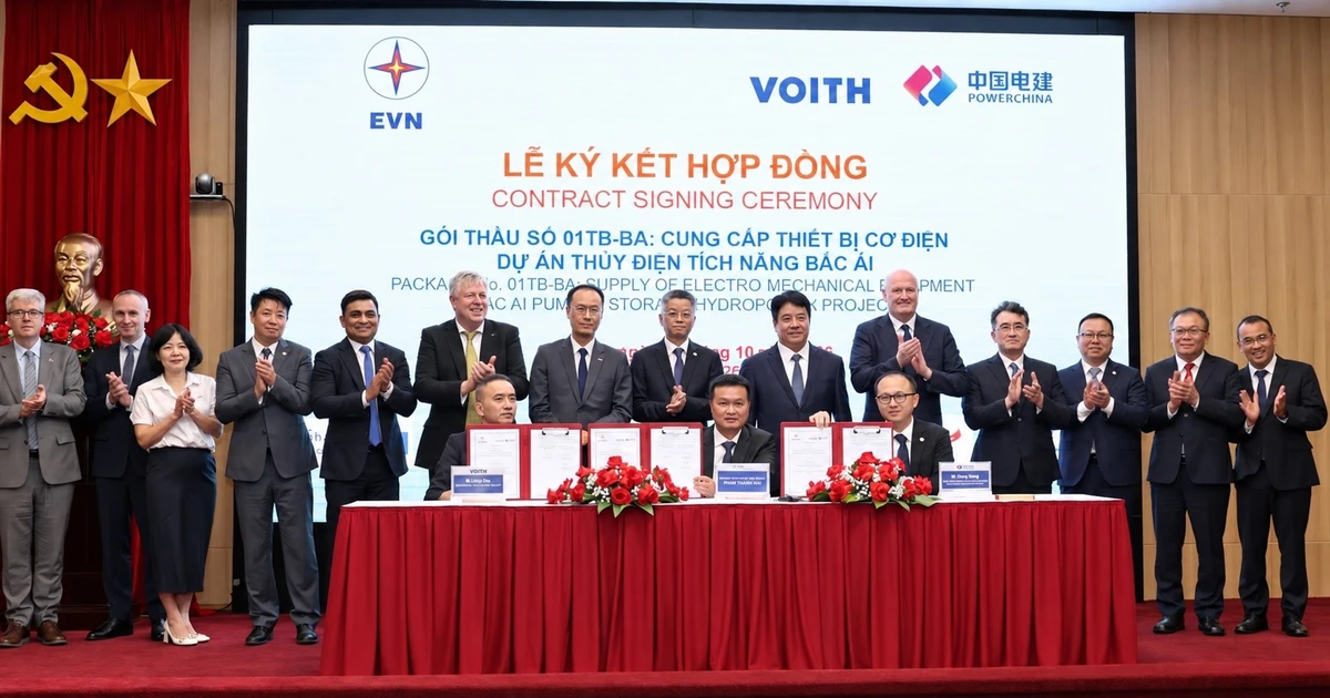 Nhà thầu ngoại cung cấp thiết bị hơn 4.460 tỷ đồng cho thủy điện tích năng Bác Ái