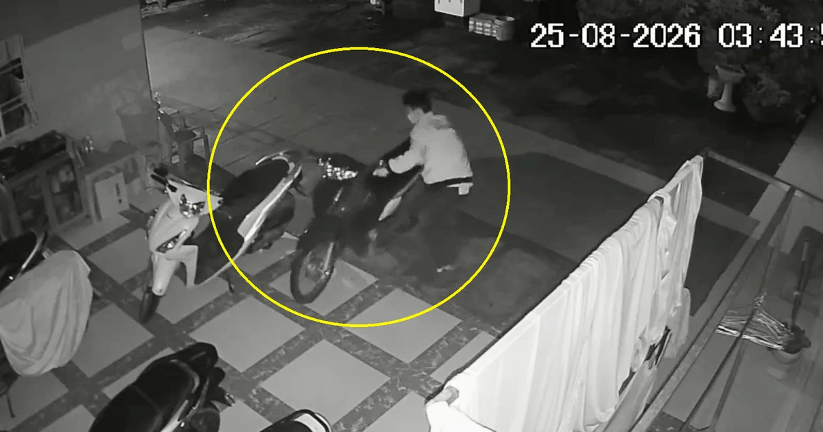 Clip: Kẻ gian giả vờ thuê phòng để trộm xe máy tại nhà nghỉ
