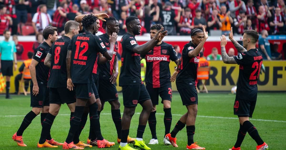 Faln Leverkusen vô địch Bundesliga với thành tích bất bại