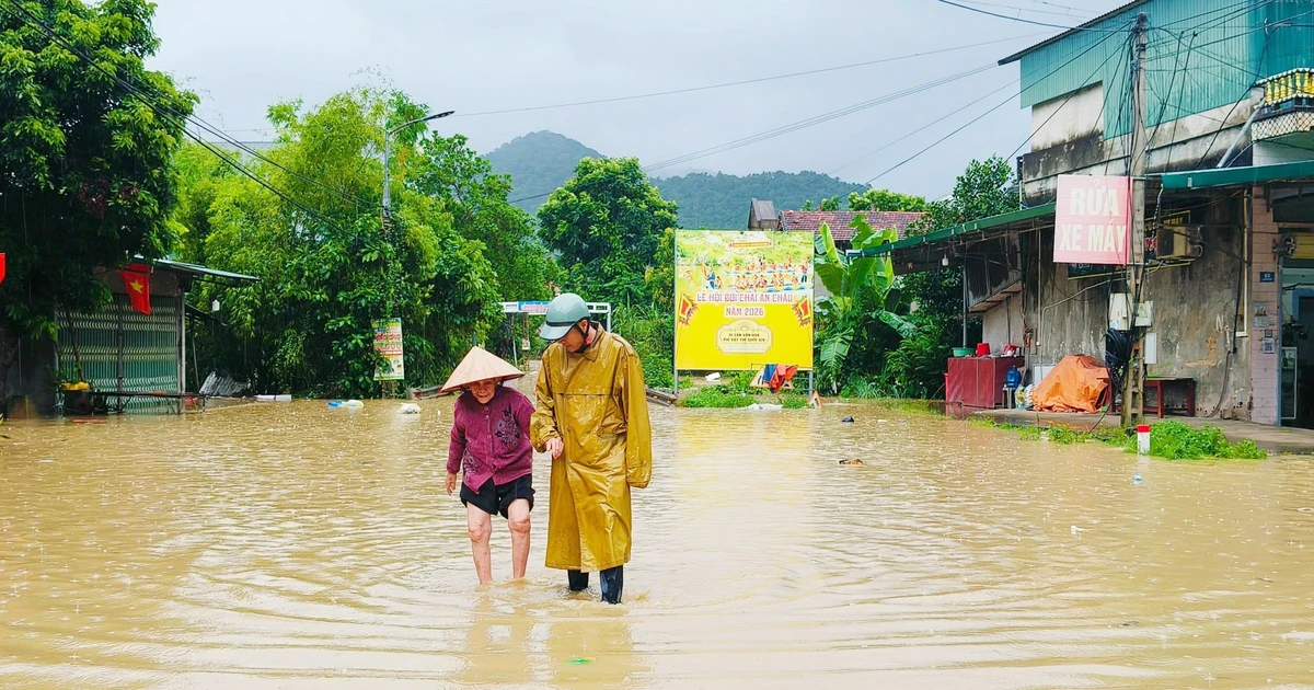 Mưa lũ khiến 80 hộ dân ở Bắc Ninh phải sơ tán khẩn cấp