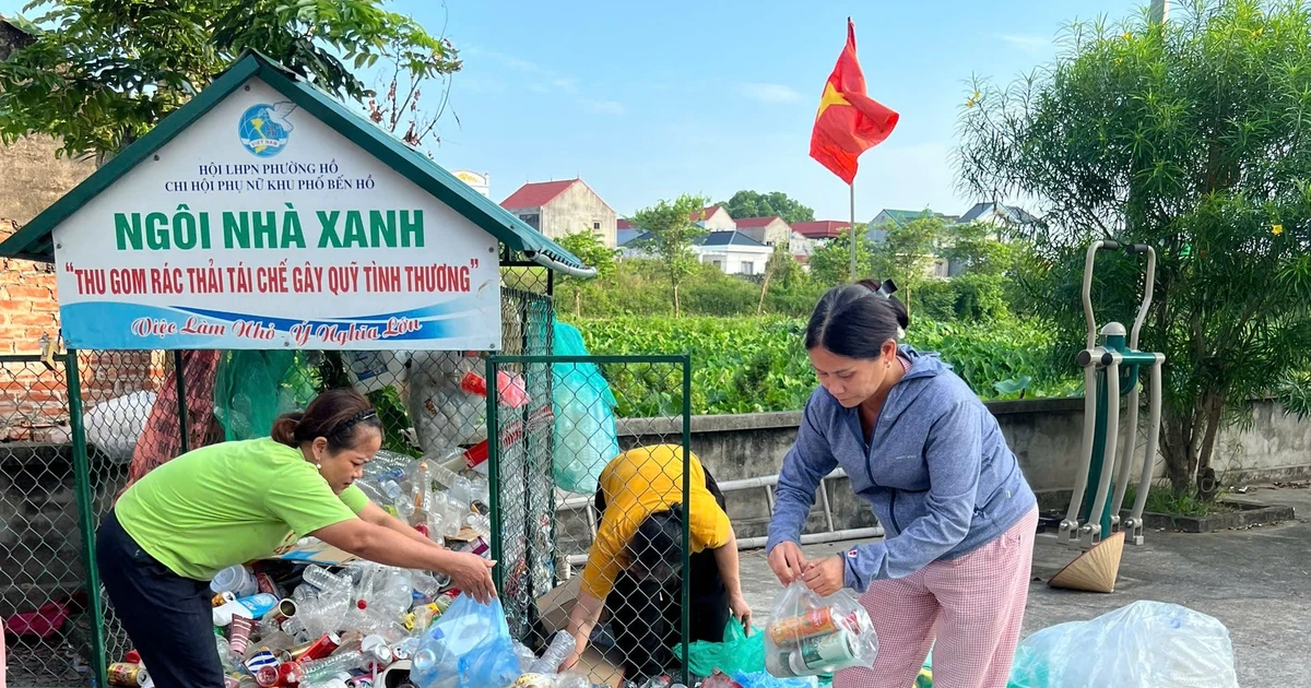 Những "Ngôi nhà xanh" gom rác, góp yêu thương ở Bắc Ninh