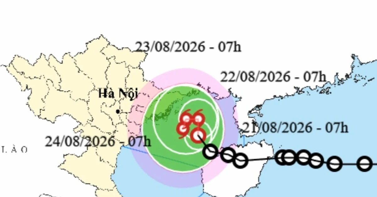 Áp thấp nhiệt đới di chuyển kỳ dị, có thể tan trên vịnh Bắc Bộ