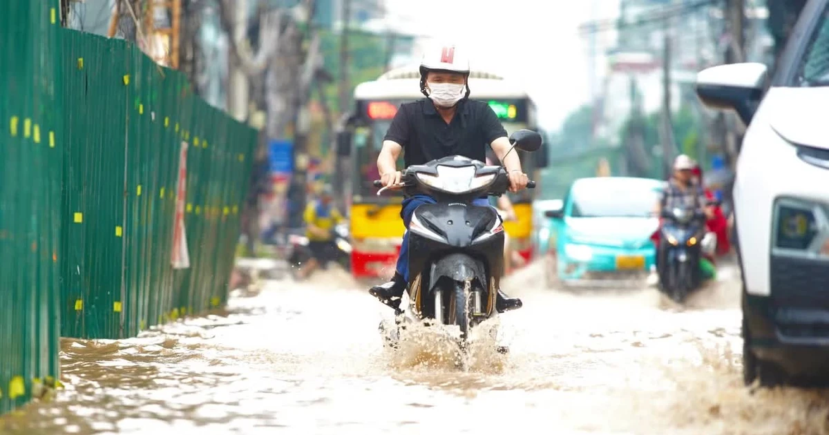 Diễn biến đợt mưa lớn ở Hà Nội trong vài ngày tới