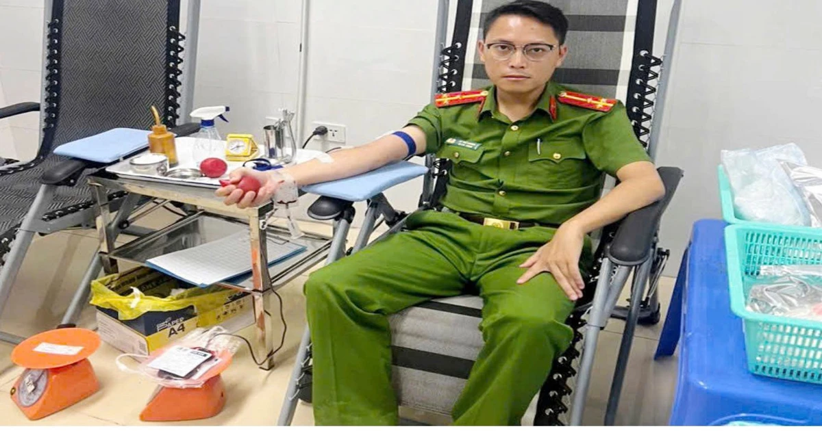 Vợ phạm nhân gửi tâm thư cảm ơn 3 công an hiến máu cứu người