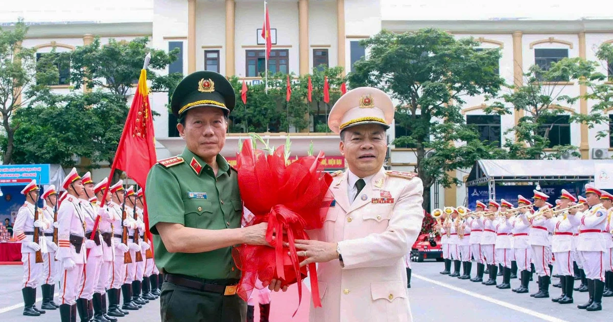 Học viện Phòng cháy, chữa cháy và cứu nạn, cứu hộ đón Huân chương Bảo vệ Tổ quốc hạng Nhất