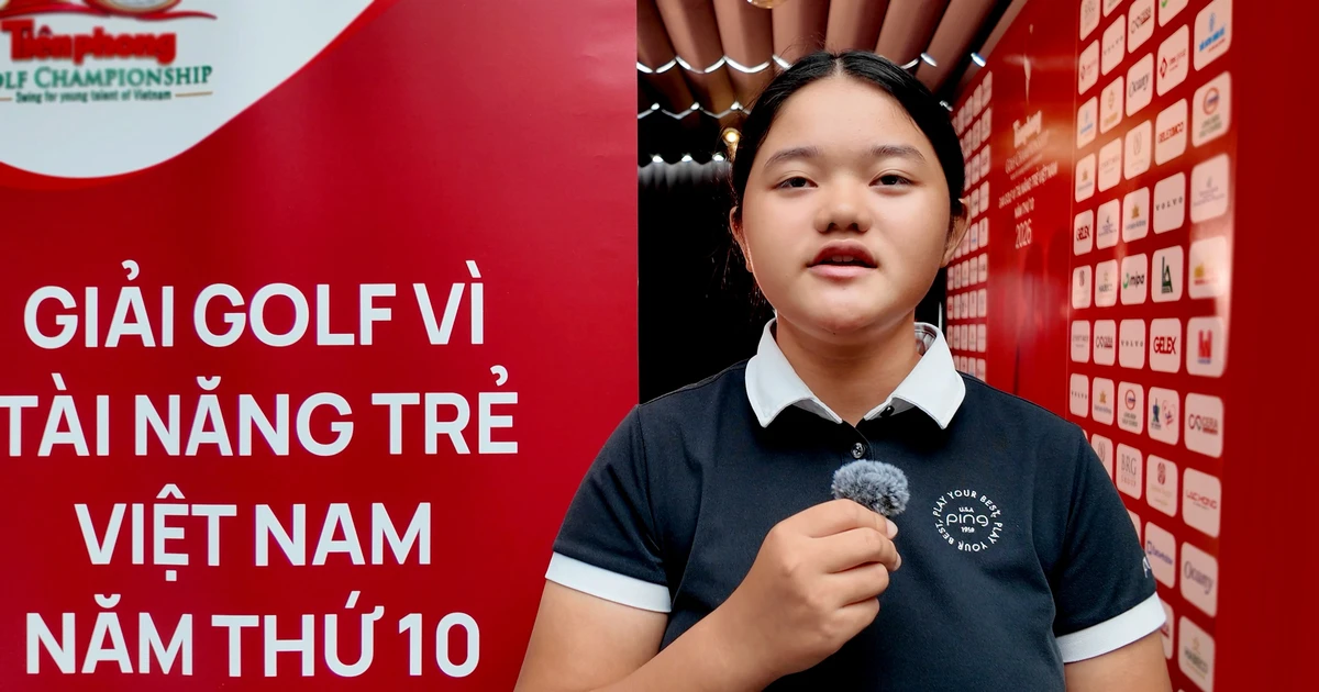 Nhà vô địch Tiền Phong Golf Championship 2024 Nguyễn Bảo Châu và hành trình cân bằng golf với năm học cuối cấp
