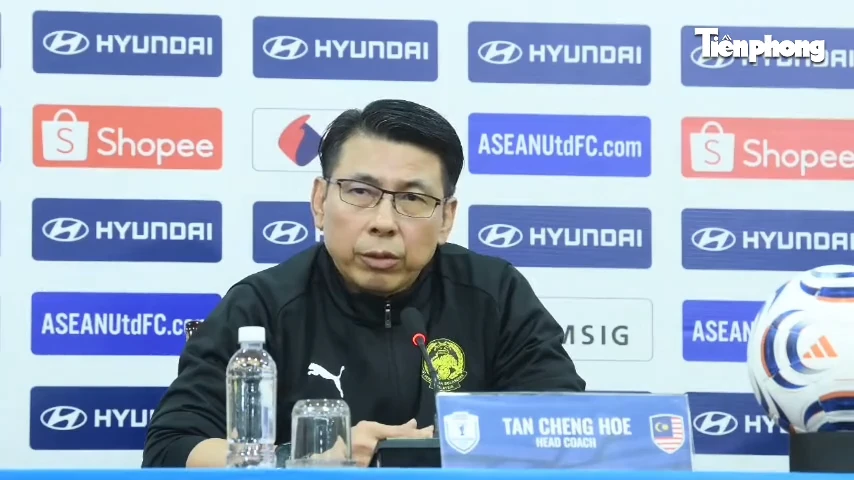 HLV Tan Cheng Hoe: Việt Nam có lợi thế nhưng Malaysia vẫn có thể ngược dòng'