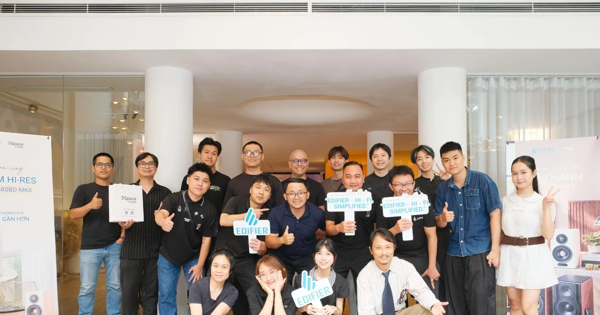 DSpace Audio x Edifier: Workshop mang âm thanh Hi-Fi gần hơn với người dùng và hoạt động xã hội ý nghĩa