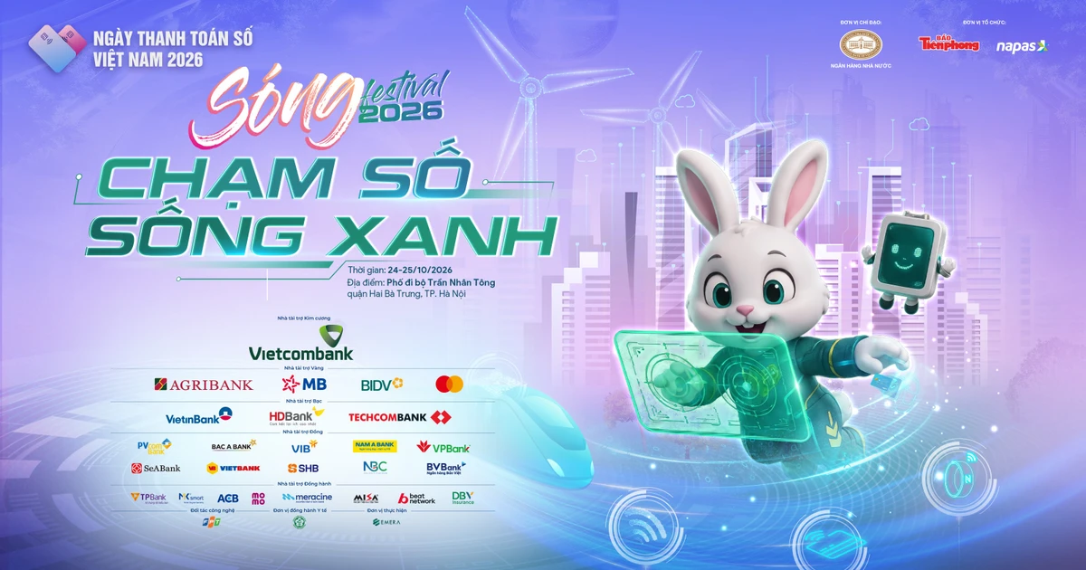 Sóng Festival 2026: Kết nối công nghệ, bùng nổ đêm nhạc, rinh ngàn quà tặng, ưu đãi cùng NAPAS