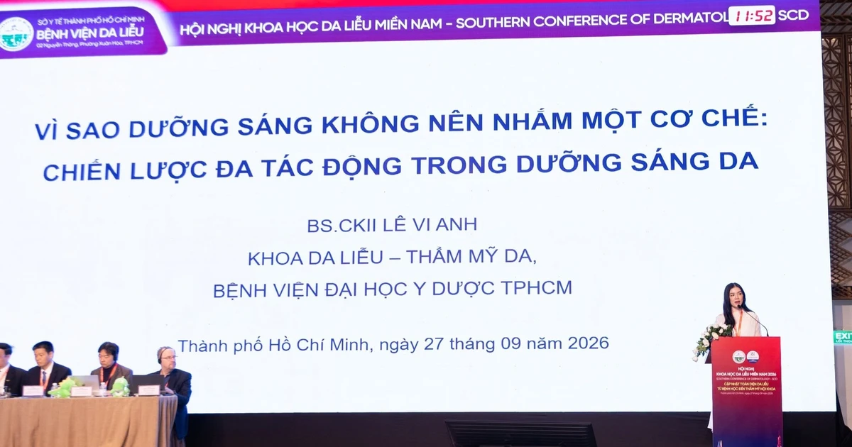 Bộ đôi sản phẩm của Dērmyxis được giới thiệu tại Hội nghị Da liễu Miền Nam 2026