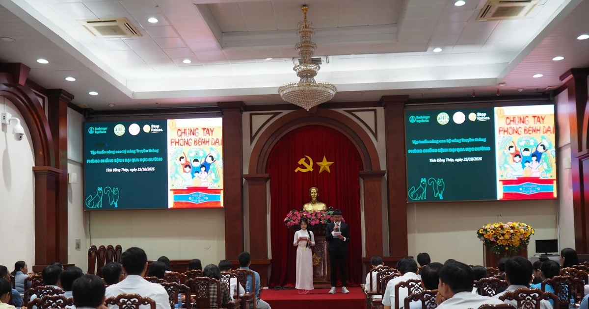 Lan toả kiến thức phòng bệnh dại từ trường học đến cộng đồng