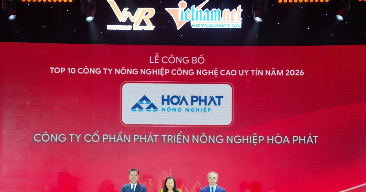 Nông nghiệp Hòa Phát vào Top 10 công ty uy tín ngành nông nghiệp công nghệ cao