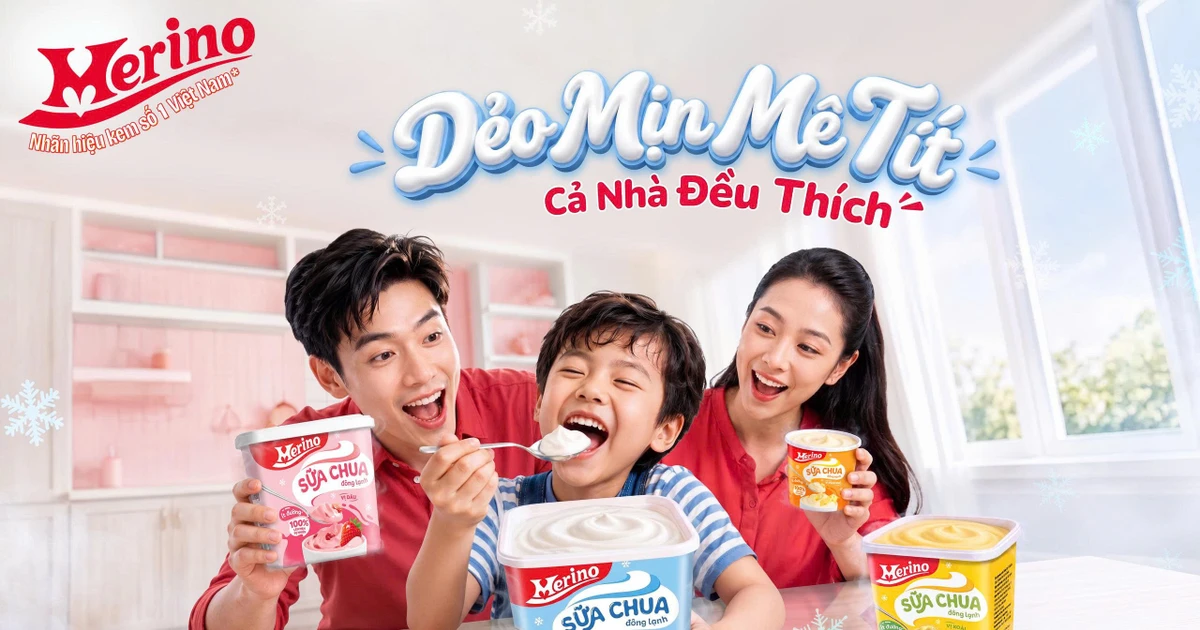 Sữa Chua Đông Lạnh: Món mới cực cuốn từ Merino