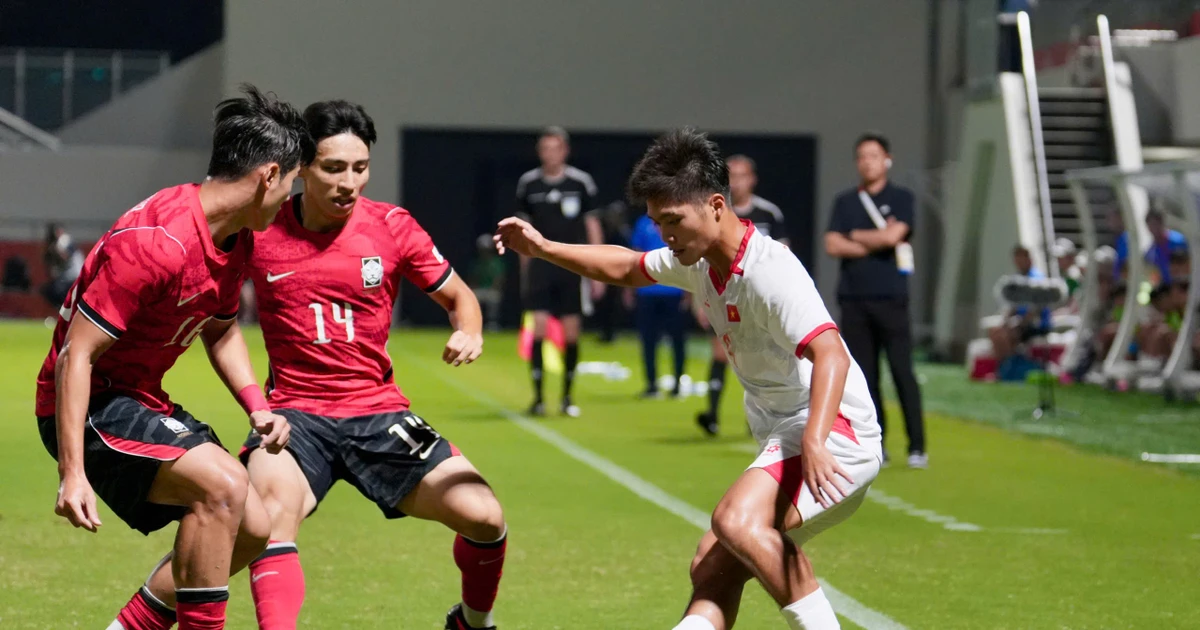 U23 Việt Nam không có gì phải buồn khi thua đậm U23 Hàn Quốc