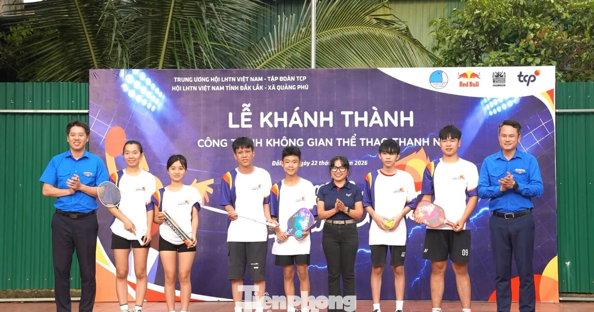 Không gian thể thao thanh niên tiếp năng lượng, bừng sức trẻ