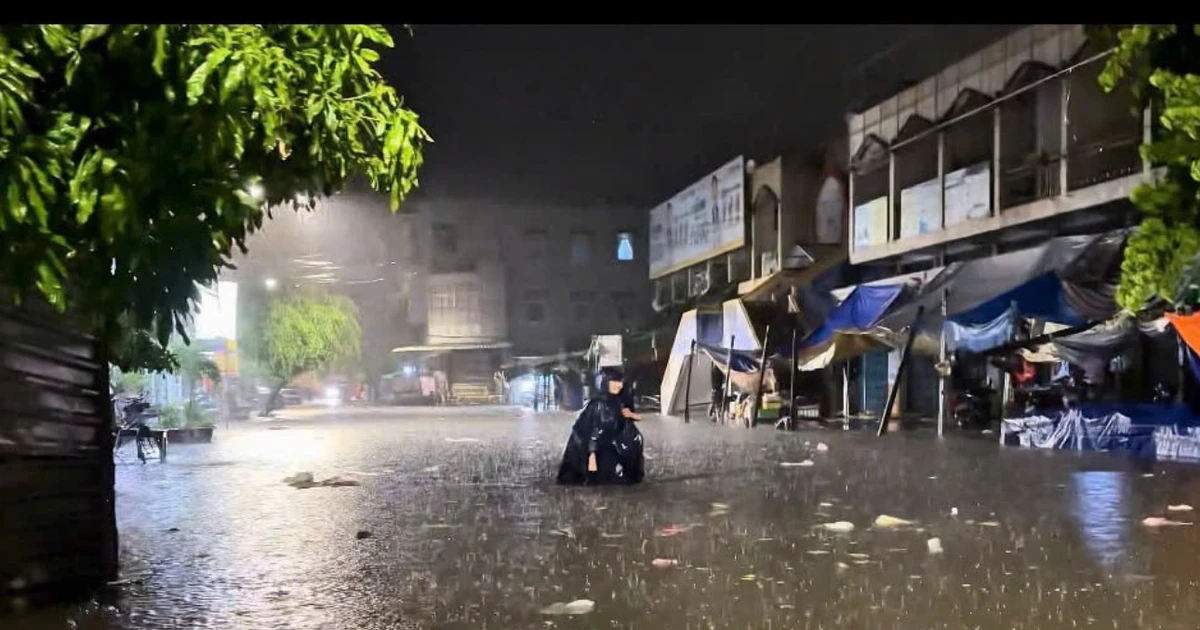 Mưa lớn mở rộng ở miền Trung, Nam Bộ