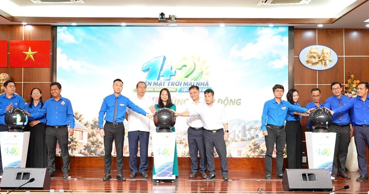 Đoàn thanh niên EVN phát động chương trình vận động người dân lắp điện mặt trời mái nhà