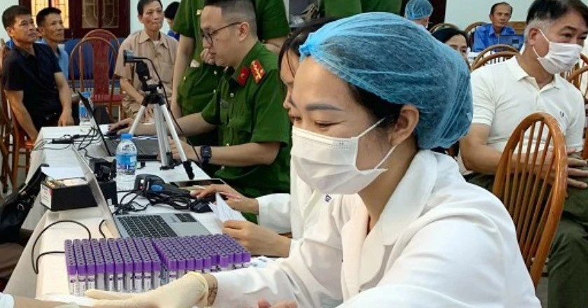 Lấy mẫu sinh phẩm hơn 20.000 thân nhân liệt sĩ