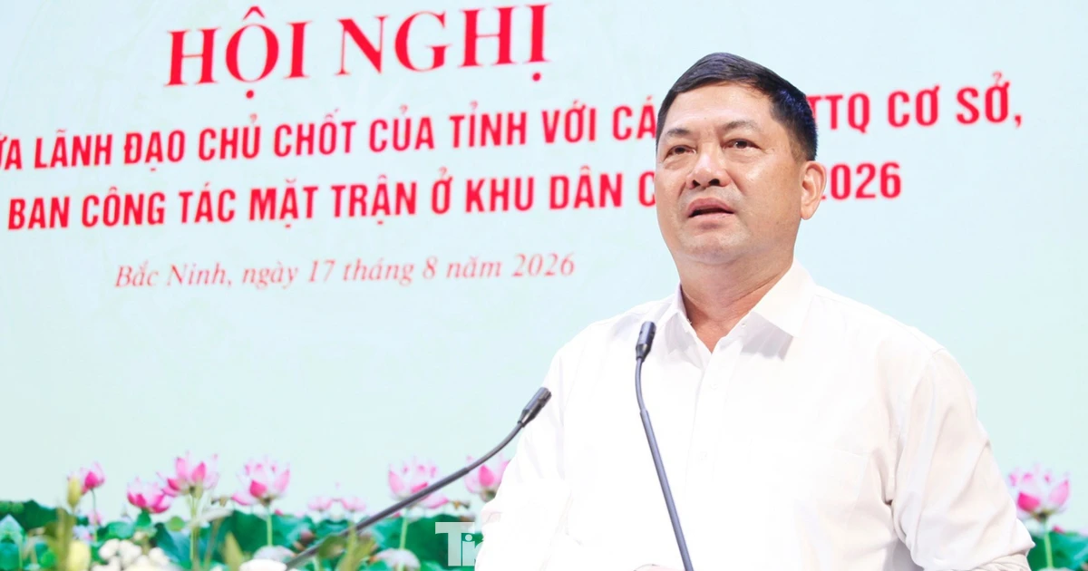 Bí thư Tỉnh ủy Bắc Ninh đối thoại cán bộ Mặt trận thôn, tổ dân phố sau sáp nhập