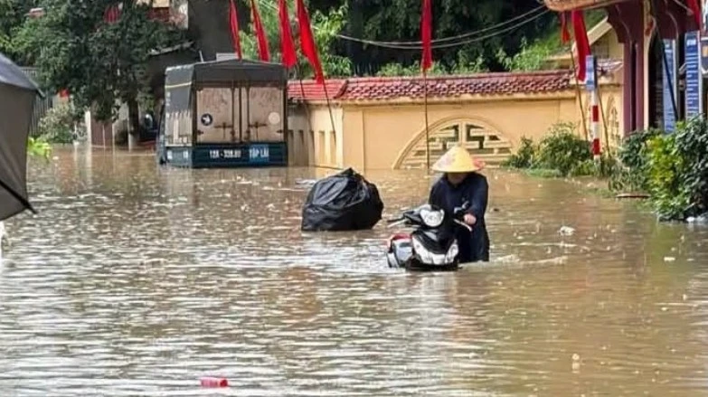 Lạng Sơn: Mưa lũ làm một người chết, hơn 2.300 hộ dân phải sơ tán