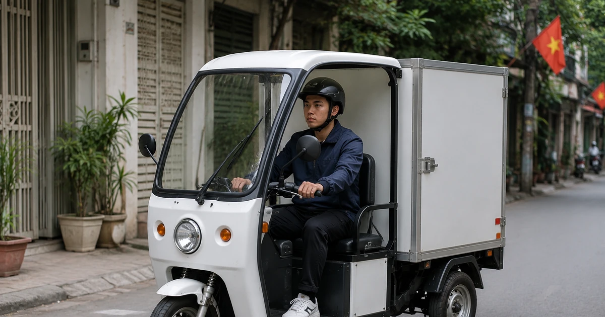TP NOW: Loại xe ba bánh mới được đề xuất thí điểm có gì đặc biệt?