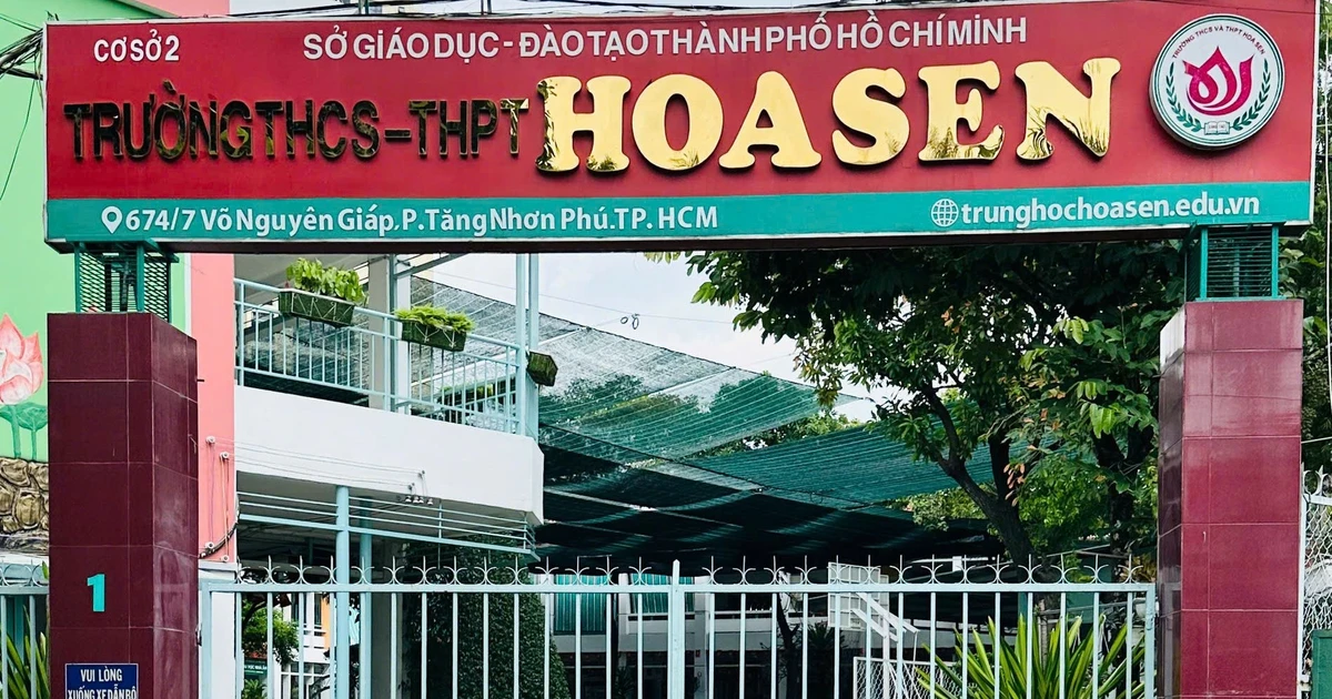 Buộc cơ sở 2 Trường Hoa Sen dừng hoạt động sau phản ánh thu tiền 'giữ chỗ'