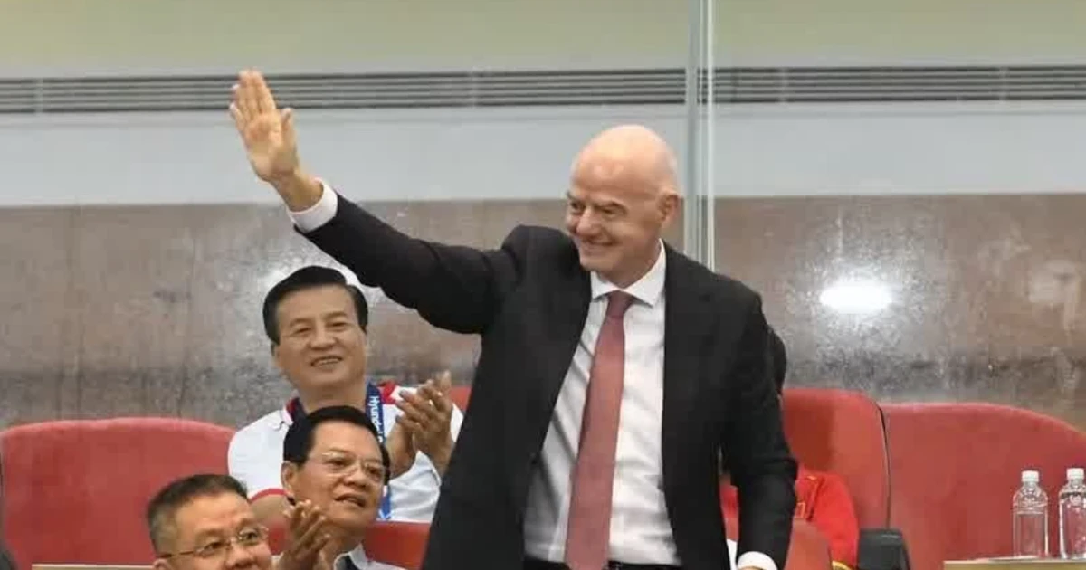 TP NOW: Chủ tịch FIFA Gianni Infantino đến Mỹ Đình xem chung kết Việt Nam - Thái Lan
