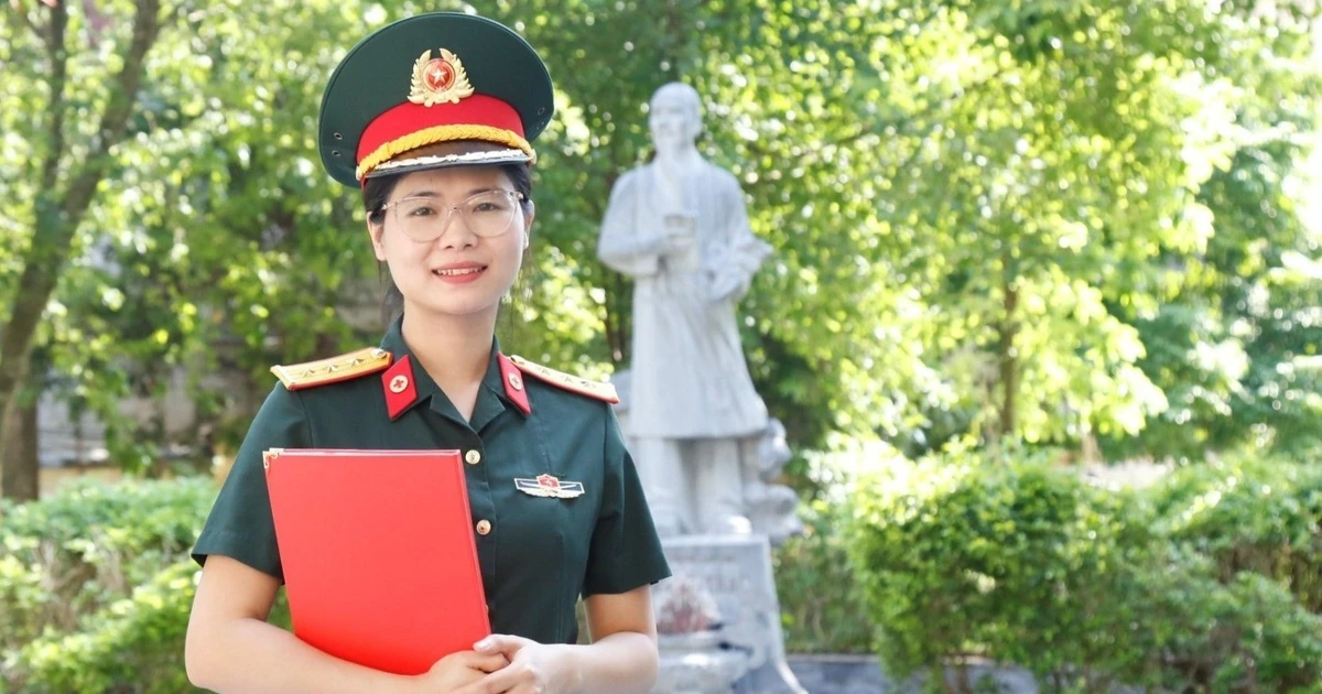 Nữ thủ khoa bác sĩ nội trú quân y với luận văn 9,5 điểm