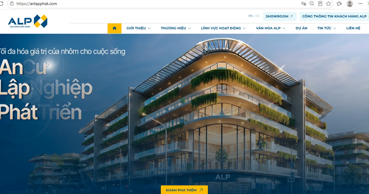 Ra mắt 3 website mới, bước tiến trong hành trình hoàn thiện hệ sinh thái số của An Lập Phát