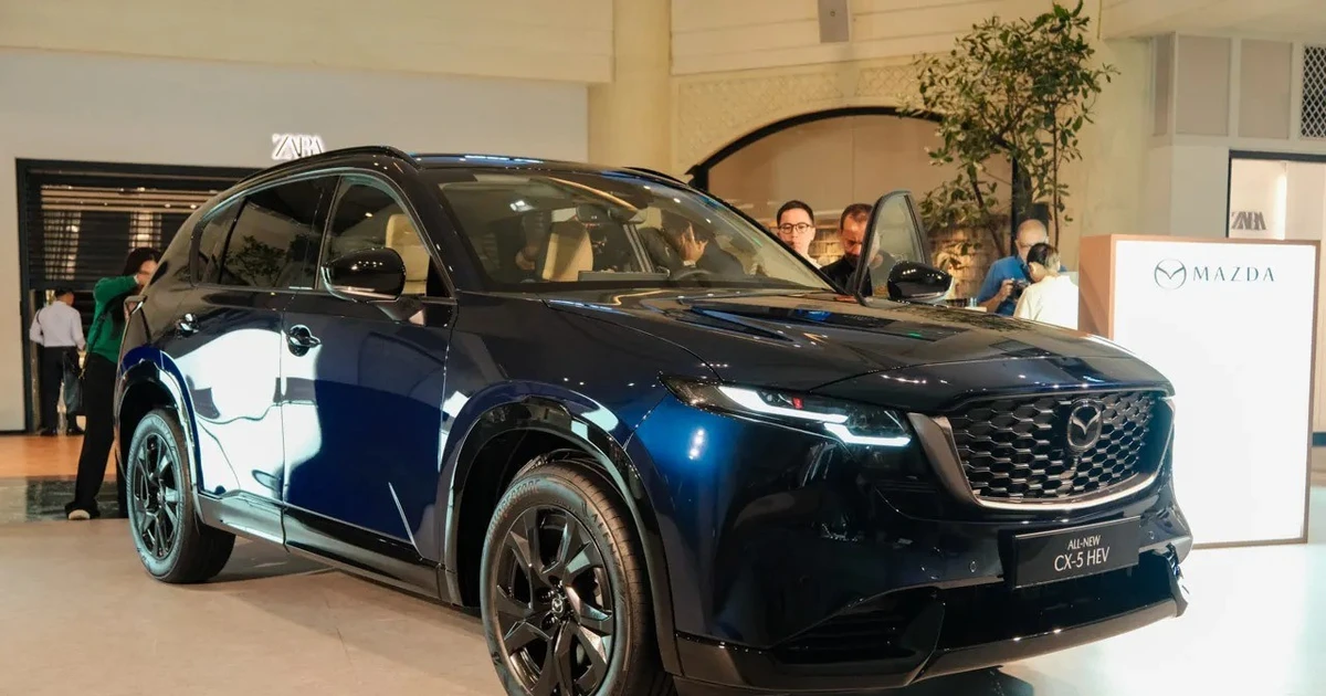 Mazda CX-5 hybrid chốt giá, chờ ngày về Việt Nam