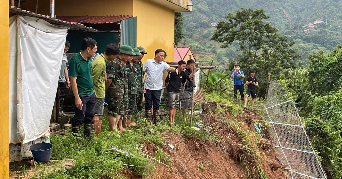 Điểm trường ở Lạng Sơn sạt lở trước thềm năm học mới