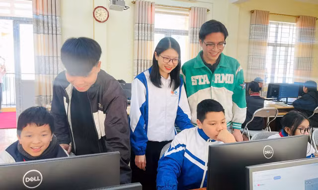 Tuổi trẻ Thái Nguyên tình nguyện vùng cao
