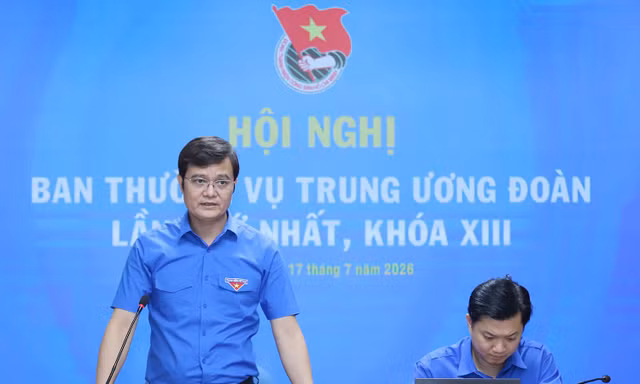 Ban Thường vụ Trung ương Đoàn khóa XIII họp phiên đầu tiên