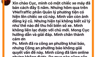 Kiểm điểm cán bộ đăng ký xe nếu không tiếp nhận, hướng dẫn kê khai xe đã bán, cho tặng