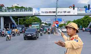 CSGT Hà Nội huy động 100% quân số sẵn sàng đón người dân trở lại Thủ đô sau kỳ nghỉ lễ