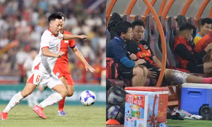 Một tuyển thủ U23 Việt Nam chấn thương nặng ngay trận đầu tiên khi trở lại CLB