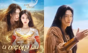 Phim mới của Kim Woo Bin - Suzy chưa chiếu đã gây mất lòng vì poster quá sến