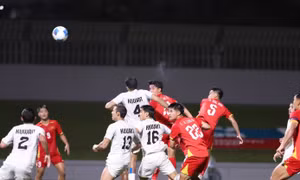 U23 Việt Nam hòa U23 Kuwait trong tiếc nuối, cầu thủ đội bạn không in tên lên áo