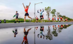 Tiền Phong Marathon 2026: "Đón ánh bình minh" khẳng định vị thế giải chạy quốc gia