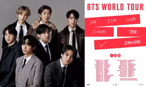World tour của BTS công bố các điểm đến đầu tiên, vẫn còn cơ hội cho fan Việt