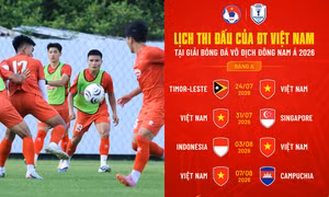 ASEAN Cup 2026: ĐT Việt Nam nằm ở bảng đấu dễ thở, vẫn có đối thủ cần dè chừng