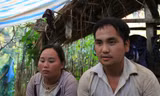 Anh Vàng A Ná và chị Sùng Thị Ly mất 3 đứa con trong mưa lũ tại Điện Biên.