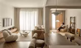 Căn hộ 75m2 được tái cấu trúc tạo không gian liền mạch và hiện đại