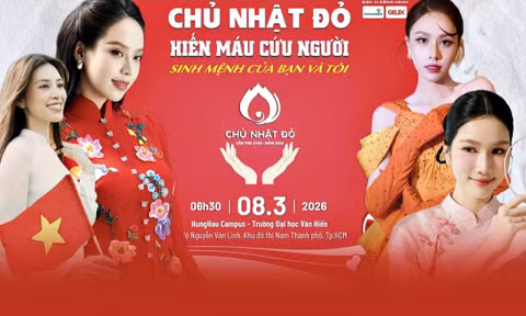 Chủ Nhật Đỏ 2026: Hơn 5.000 sinh viên nhận tấm "sổ đỏ" đặc biệt trong ngày 8/3