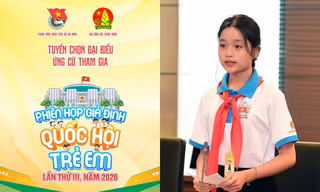 Thiếu nhi cả nước có cơ hội tự ứng cử đại biểu “Quốc hội trẻ em” lần thứ III