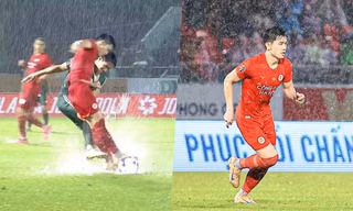 Trước thềm FIFA ASEAN Cup, Đình Bắc gây tranh cãi về phản ứng khi bị đối thủ phạm lỗi