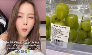 Đến hẹn lại lên, giới trẻ "chui gầm bàn ăn 12 trái nho", siêu thị bắt trend cực nhanh