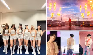 Cơn sốt từ Lollapalooza 2025: j-hope hòa vào "biển tím", Liz - Wonyoung IVE leo top