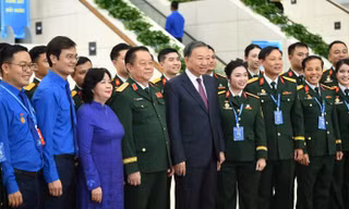 Phiên trọng thể Đại hội Đoàn toàn quốc lần thứ XIII: Áo xanh gọi tương lai